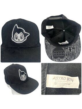 Astro Boy Loot Anime Snapback Baseball Cap Embroidered Tezuka Prod 2019